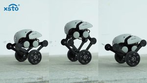 XSTO kétlábú robot: kerekes lábakkal hódítja meg a nehéz terepet