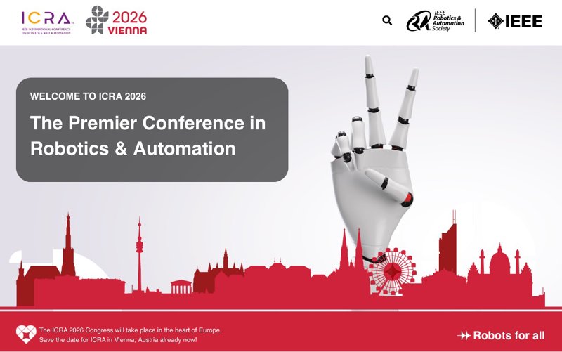 ICRA 2026 Bécs: A vezető robotika és automatizálási konferencia visszatér Európába