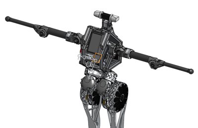 Az Artemis nyílt forráskódú projektoldalának képernyőképe, amely felsorolja az elérhető komponenseket, például a CAD-fájlokat és a motorvezérlőket.