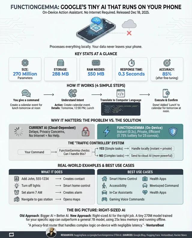 FunctionGemma: The Tiny AI That Could Power Cheap Robots