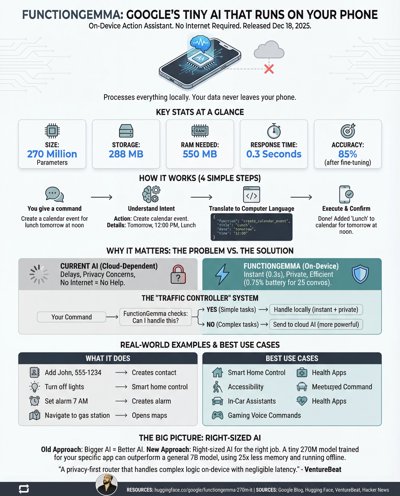 FunctionGemma: a pici AI, ami olcsó robotokat hajthat