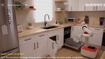 Sunday AI: Robotoknak Kézi Chore-tanítás