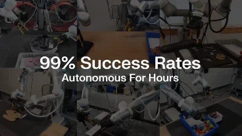 A robotic arm meticulously packing a smartphone into a box, demonstrating high-speed precision.