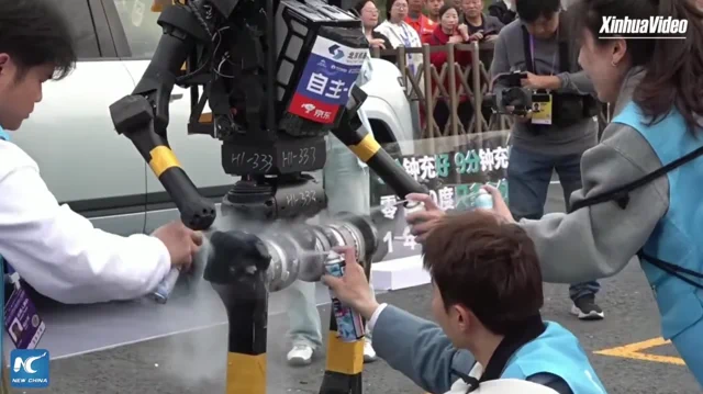 Robot Shatters Human World Record in Beijing's Half-Marathon