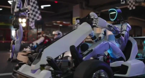 Kínai startup tanította meg driftelni a humanoid robotot