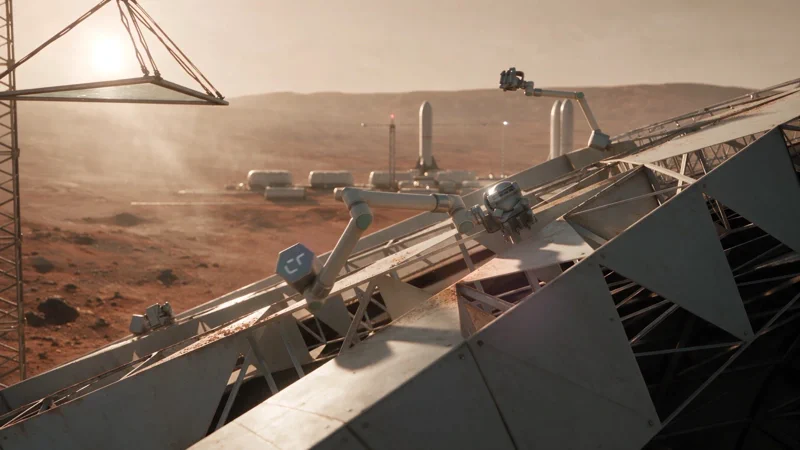 Marsi várost építene a Cosmic Robotics, kezdetben emberek nélkül