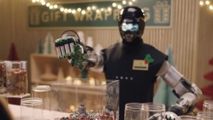 Robot Karácsony 2025: Táncoló Elnökök és Popcorn-osztó Optimusok