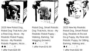 Az az AI robotkutya egy ünnepi átverés
