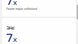 Tesla: 7x kevesebb ütközés az új FSD biztonsági oldalon