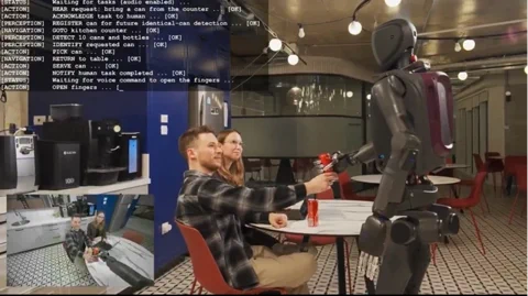 A MenteeBot hangutasításra már sört is hoz