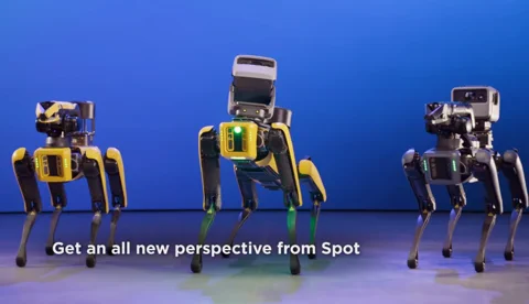 25x-ös zoom és őr funkció: szintet lépett a Boston Dynamics Spot