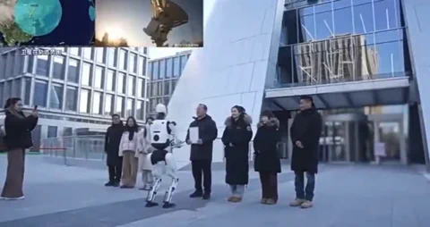 Búcsú a Wi-Fitől: Műholdról vezérlik a kínai Tiangong robotot