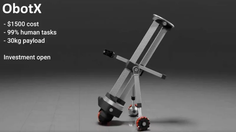 Az ObotX szerint 1500 dolláros robotjuk mindenre képes