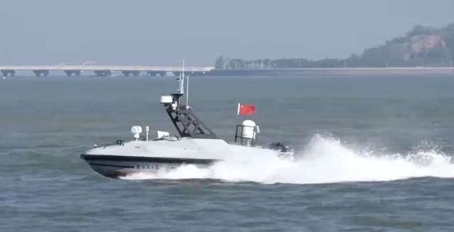 China flexes naval muscle with autonomous drone boat swarm