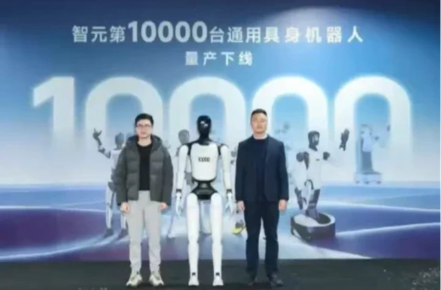 AGIBOT hits 10,000 humanoids, flexing its production muscle