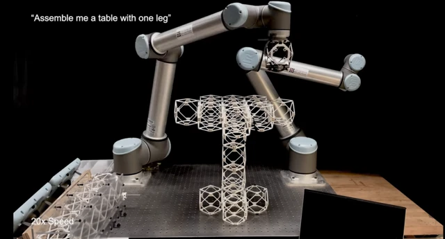 Az MIT robotja hangutasításra épít bútorokat percek alatt