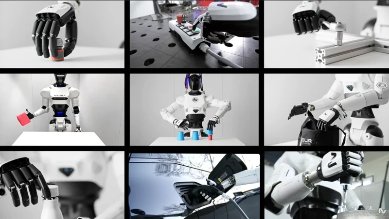 A Neura Robotics bemutatja a Neuron AI-t, az érző robotagyat
