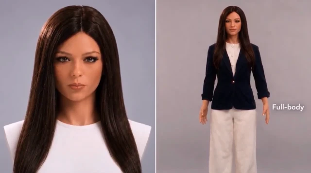 A Realbotix bemutatja 60 000 dolláros Echo humanoid robotját
