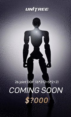 Az Unitree új humanoid robotot mutat be embodied AI-jal