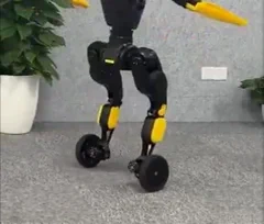 Bemutatták a Nezha ihlette X2-N humanoidot, amely kerekekké alakul