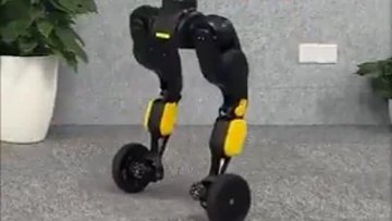 Bemutatták a Nezha ihlette X2-N humanoidot, amely kerekekké alakul