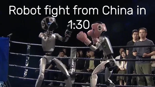 Robot Ketrecharc: Kínai csatarobotok akcióban