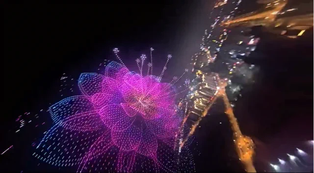 Kína 16 000 drónja új világrekordot állított fel