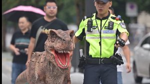 A LimX Dynamics TRON1 robotja a dinoszauruszát idézi