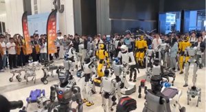 Kínai robotok uralják az IROS 2025 kiállítást