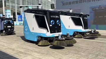 Shenzhen robotjai versengenek a tisztaságért