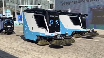 Shenzhen robotjai versengenek a tisztaságért