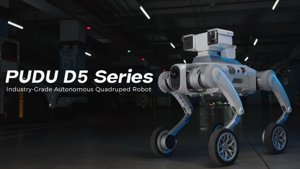 Pudu D5: Új robotkutya a gyárba