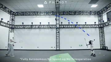 PHYBOT C1 Robot: Üresjárat helyett tollaslabda