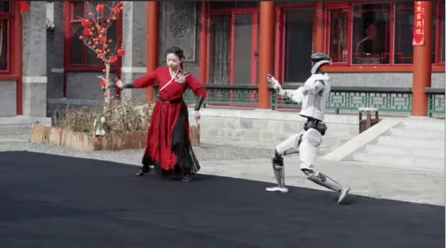 ROBOTERA’s L7 Humanoid Performs Lunar New Year Sword Dance