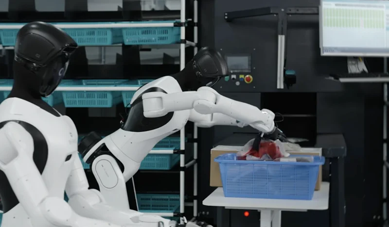 AGIBOT G2: Az ezres tételben eladott ipari humanoid akcióban