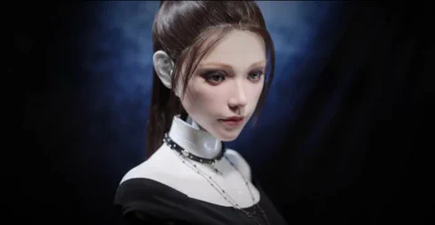 Az AheadForm Origin F1 robotjának tekintete ijesztően emberi