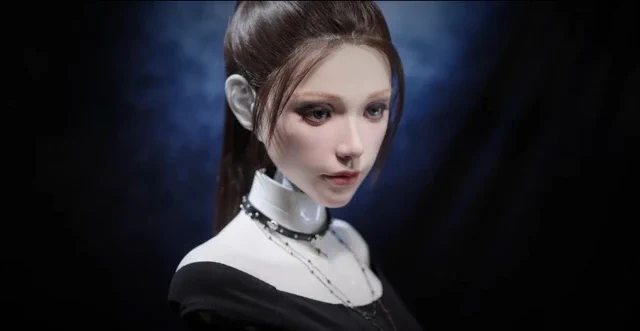 Az AheadForm Origin F1 robotjának tekintete ijesztően emberi