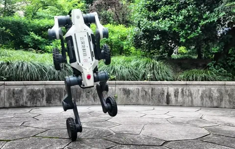Deep Robotics Lynx S10: Félig gördeszka, félig kőszáli kecske