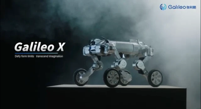 Galileo X: Kerekek, 360° ízületek és 200 kg teherbírás