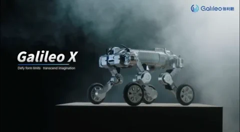 Galileo X: Kerekek, 360° ízületek és 200 kg teherbírás