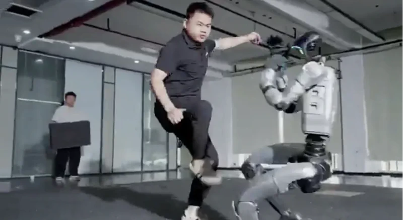 Robot stabilitási teszt: túl durva rúgások?