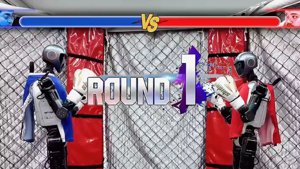 Harcosok klubja robot módra